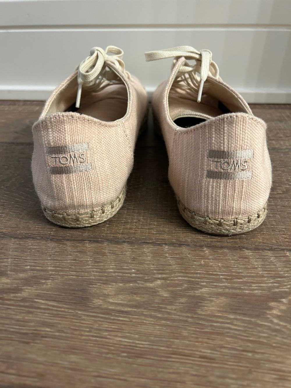 Toms Lena Canvas Lace-Up Espadrilles - Picture 3 of 6